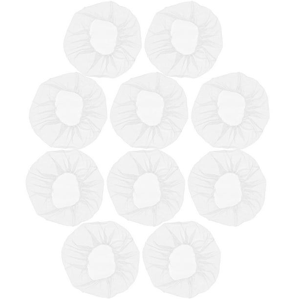 100 pcs Nets de cabello desechables Capas de malla de nylon Pelillo de malla de nylon desechable para el hogar