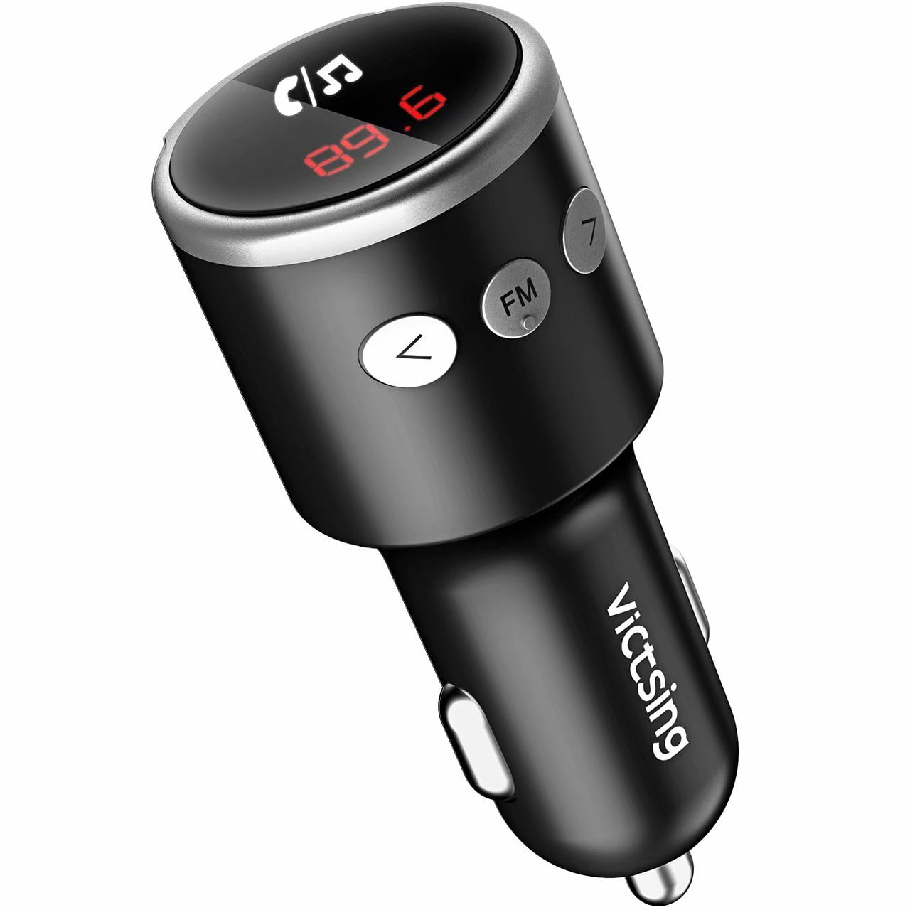 USB Car Bluetooth FM Transmitter , Wireless Bluetooth 4.2 Radio