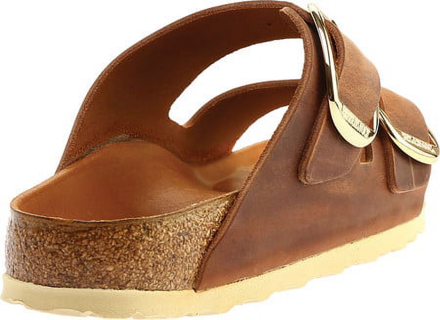 Women's Birkenstock Arizona Big Buckle Oiled Leather Slide