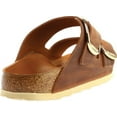 thumbnail image 2 of Women's Birkenstock Arizona Big Buckle Oiled Leather Slide, 2 of 7