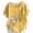 Yellow, variant on Sexlip Women's T-Shirt Round Neck Short Sleeve Breathable Comfortable Wear All Occasion Use Soft Comfortable Brown L