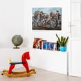 thumbnail image 5 of David Mann Motorcycle Art Gnghost Rider Prints Poster (56) Wall Art Poster Gifts Bedroom Prints Home Decor Hanging Picture Canvas Painting Posters 16x20inch(40x50cm), 5 of 6
