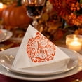 thumbnail image 4 of Thanksgiving Party Supplies, Pumpkin Paper Plates And Cups Set, Disposable Holiday Tableware, Fall Harvest Dinnerware Set For Family Gatherings And Seasonal Celebrations, 4 of 7