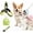 Black XS, variant on Step-in Cat Harness and Leash Set with Backpack, Reflective Mesh Vest