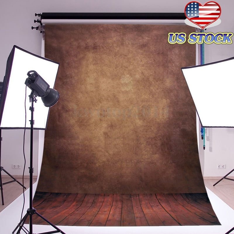 LELINTA Studio Photo Video Photography Backdrop 5x7ft Brown Abstract Painting Dark Style Printed Vinyl Fabric Party Decorations Background Screen Props