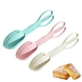 Wovilon Buffet Tongs, Plastic Buffet Party Catering Serving Tongs