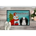 thumbnail image 2 of Caroline's Treasures BB1850MAT Snowman with Japanese Chin Door Mat, Indoor Rug or Outdoor Welcome Mat 18x27 Doormat ,, 2 of 2
