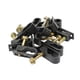 thumbnail image 2 of SatelliteSale Grip Clip Clips de cable dual - Negro 100 Count, 2 of 5