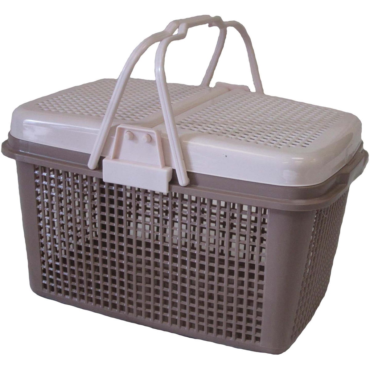 Plastic Basket With CoverCoffee