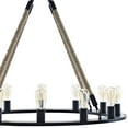thumbnail image 4 of Modern Contemporary Urban Design Industrial Living Room Kitchen Chandelier Ceiling Light, Brown, Metal, 4 of 4
