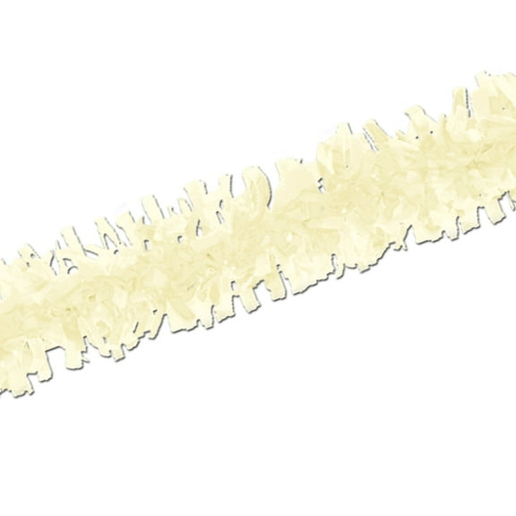 Beistle Tissue Festooning ivory Party Decoration (Case of 24)