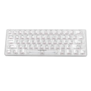 3 Mode RGB Clavier mécanique transparent 2000mAh Design ergonomique pour ordinateur portable