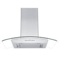 thumbnail image 5 of ZLINE 30 in. Wall Mount Range Hood in Stainless Steel & Glass (KZ-30), 5 of 5