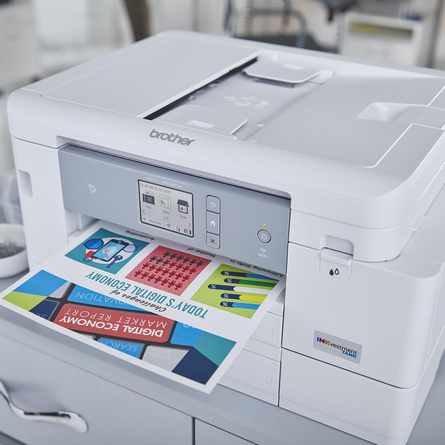 Brother INKvestment Tank MFC-J4535DW All-in-One Wireless Colour Inkjet Printer