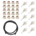 thumbnail image 2 of Motorcycle Inline Gas Filter Kit with Copper Core for Dirt Bike ATV UTV Snowmobile with 1/4in (6.3mm) Fuel Pipe, 2 of 5