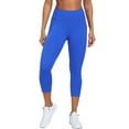 thumbnail image 6 of NELEUS Womens High Waist Capri Yoga Leggings Cropped Pant for Workout with Two Pockets,Blue,US Size L, 6 of 9