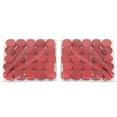 thumbnail image 7 of Beauticom 50 Pieces High Quality 3 Gram 3 ml (0.1 oz) Plastic Round Cosmetic Beauty Makeup Sample Jars with Red Lids, 7 of 7