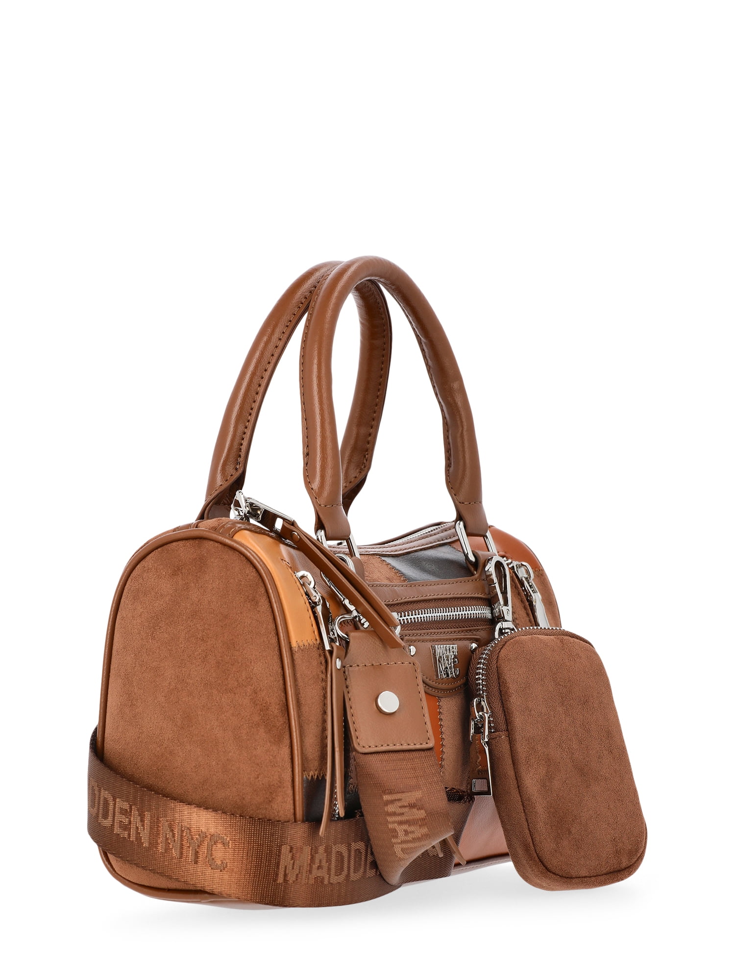 Madden NYC Women's Core Barrel Bag, Brown