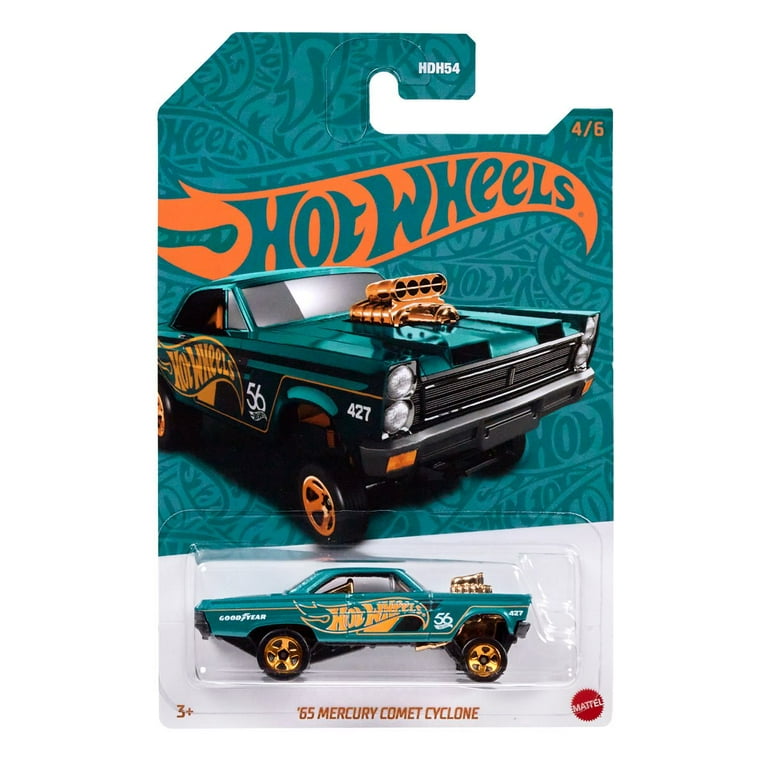 Hot Wheels Die-Cast Cars and Trucks, Pearl Chrome Finish, 56th