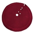thumbnail image 4 of de árbol de Navidad Delantal de Navidad Adorno Alfombra de piso Árbol de Navidad Decoraciones navideñas Rojo Yuyangstore falda de árbol, 4 of 8