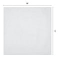 thumbnail image 6 of REGALWOVEN Pack of 6 Cotton Cloth Napkins - Washable and Reusable for Restaurant, Weddings, Events, and Parties Light Gray 18x18inch, 6 of 6