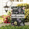 thumbnail image 3 of Spring Summer Multicolored Flower Leaves Garden Flag 12.5x18 Inch Double Side for Outdoor Courtyard Garden Decor Flowers Welcome Holiday Flag for Outside Decoration, 3 of 4
