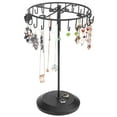 thumbnail image 6 of MyGift 14-Inch Black Rotating Necklace Holder Jewelry Tree, 6 of 6