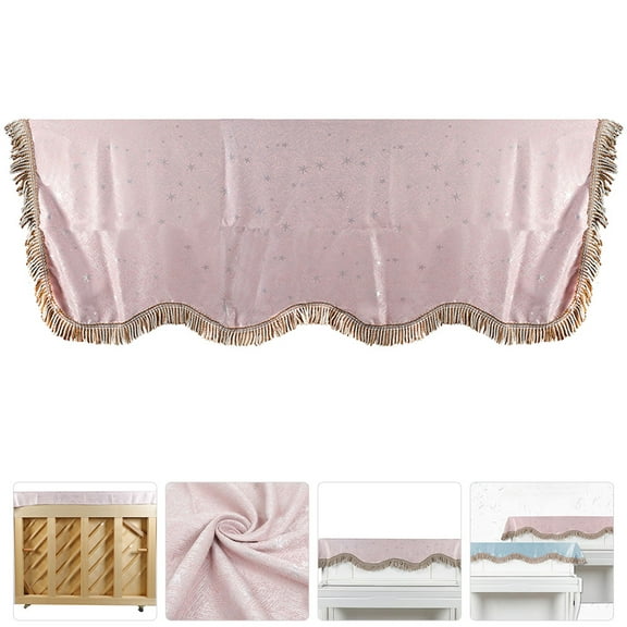 Raindrops Piano Cover Half Electric Protective Cloth Upright Protector