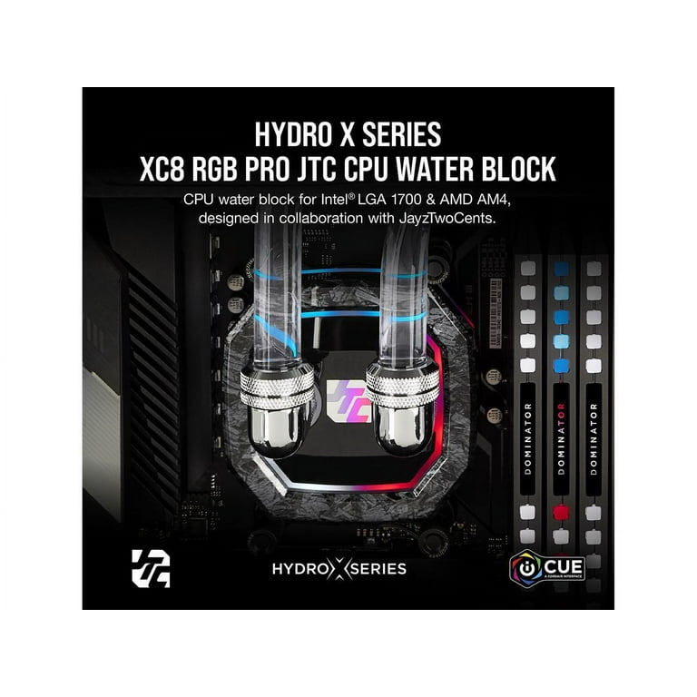 Corsair Hydro X Series XC8 RGB PRO Liquid Computer Cooler