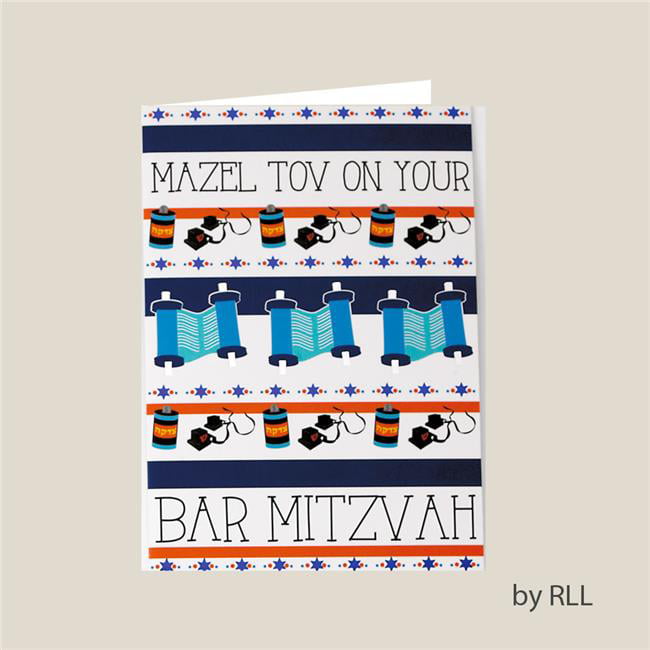 Nifty Gifty Card Holders Set of 8 Boy Party Money and Gift Card Sleeves Blue Bar Mitzvah