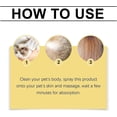 thumbnail image 5 of 1-3PCS Pet Skin Spray Dog & Cat Skin Care Spray, Soothing Spray Cleansing & Softening Skin, Soothing Anti-Itch Spray, 5 of 5