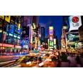 thumbnail image 1 of Colorful Times Square New York - CANVAS OR PRINT WALL ART, 1 of 1