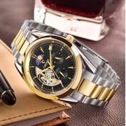Mens Watches Luxury Tourbillon Design Automatic Mechanical