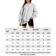 thumbnail image 2 of Sudadera Sudaderas de otoño para mujer Sudadera con capucha informal Traje de vacaciones suelto de gran tamaño Cgtredaw Gris T XXL para Mujer, 2 of 7