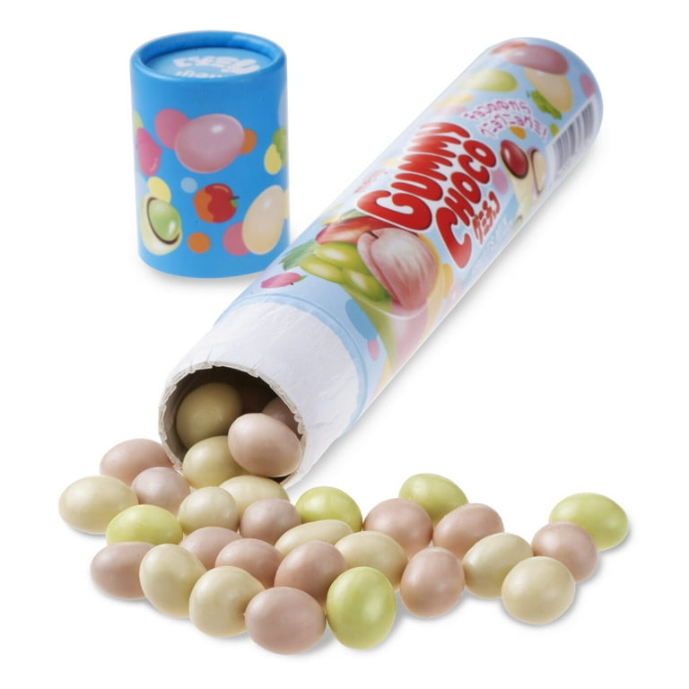 Japanese Gummy Choco Chocolate covered gummy morsels. Walmart