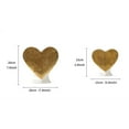 thumbnail image 3 of Heart Shaped Ceramic Vase Elegant Dried Flower Arrangement Container Table Vases for Living Room Hotel Home Decorations, 3 of 9