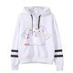 thumbnail image 3 of Ullzang-Sudadera con estampado de gato Pusheen para mujer, ropa con capucha de estilo coreano, Kawaii, Harajuku, 3 of 5