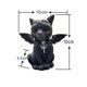 thumbnail image 2 of SZTXJ Winged Occult Cat Figurine, Polyresin, Black and Silver, 10cm, 2 of 2