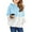 Sky Blue, variant on Sherrylily Girls Fuzzy Fleece Hoodies Sweatshirt Casual Loose Pullover with Pockets 4-15 Years