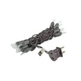 thumbnail image 3 of Novelty Lights Clear 20 Light Incandescent Craft Mini Christmas String Lights Brown Wire 8.5 feet, 3 of 4