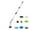 C, variant on Chmadoxn Home Appliances Multi-functional Foldable Rotating Handheld Long Handle Cleaning Brush Dead-end Cleaning Kitchen Bathroom cleaning brush