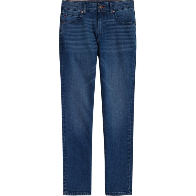 Vaqueros Tommy Hilfiger Portola para niños, 5 bolsillos, delgados, rectos, 18