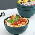 thumbnail image 5 of ReaNea Cereal Bowls 8 Pieces, Unbreakable And Reusable Light Weight Bowl For Rice Noodle Soup Snack Salad Fruit BPA Free, 5 of 8