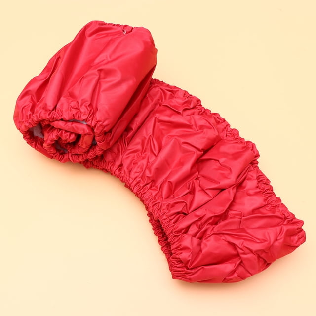 CTIRCHIU 1 Pc Trampoline Protector Cover Red Oxford Cloth Trampoline Accessories