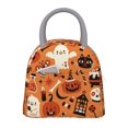 thumbnail image 1 of Fotbe Halloween 2 Bolsa de Almuerzo con Estampado, Lonchera Aislada, Contenedor de Comida Reutilizable Tipo Cooler a Prueba de Fugas, 1 of 6