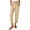 AM13_Khaki, variant on Lumtrix Womens Linen Capri Pants Summer Lightweight Elastic Waist Work Pant Ankle Cropped Trousers with Pockets Khaki L