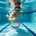 thumbnail image 7 of Tdxkok Pool Diving Rings Set 3 Pack,Colorful Underwater Diving Toys for Swimming Training,Pool Games,Summer Party Favors,Water Play and Skill Practice for Ki-ds, 7 of 7