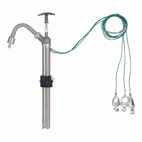 Action Pump Hand Operated Drum Pump,For 5 gal THP-5-STGRND