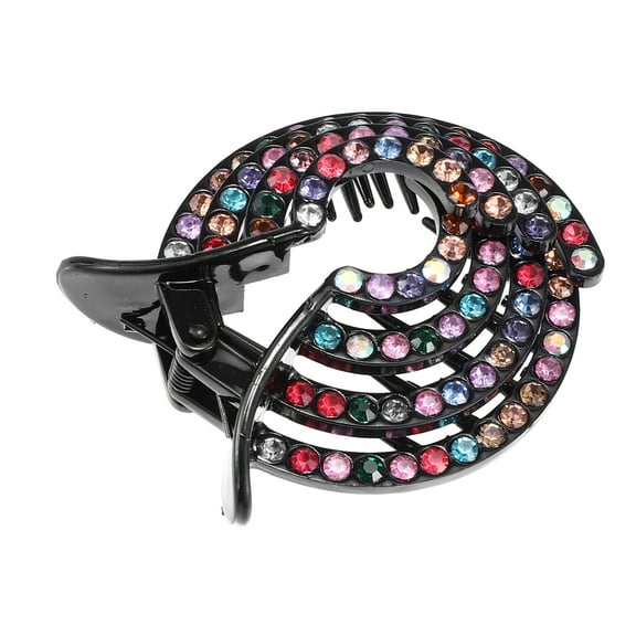 Vocoste Grace Dome Round Hair Clips for Girls 3.03"x2.68"x0.98" Assorted Color 1 Pc