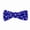 Royal Blue, variant on HBDesign Men's Pre Tied Polka Dot Bow Tie 4 Colors 5"x2.5" Satin Wedding Tuxedo